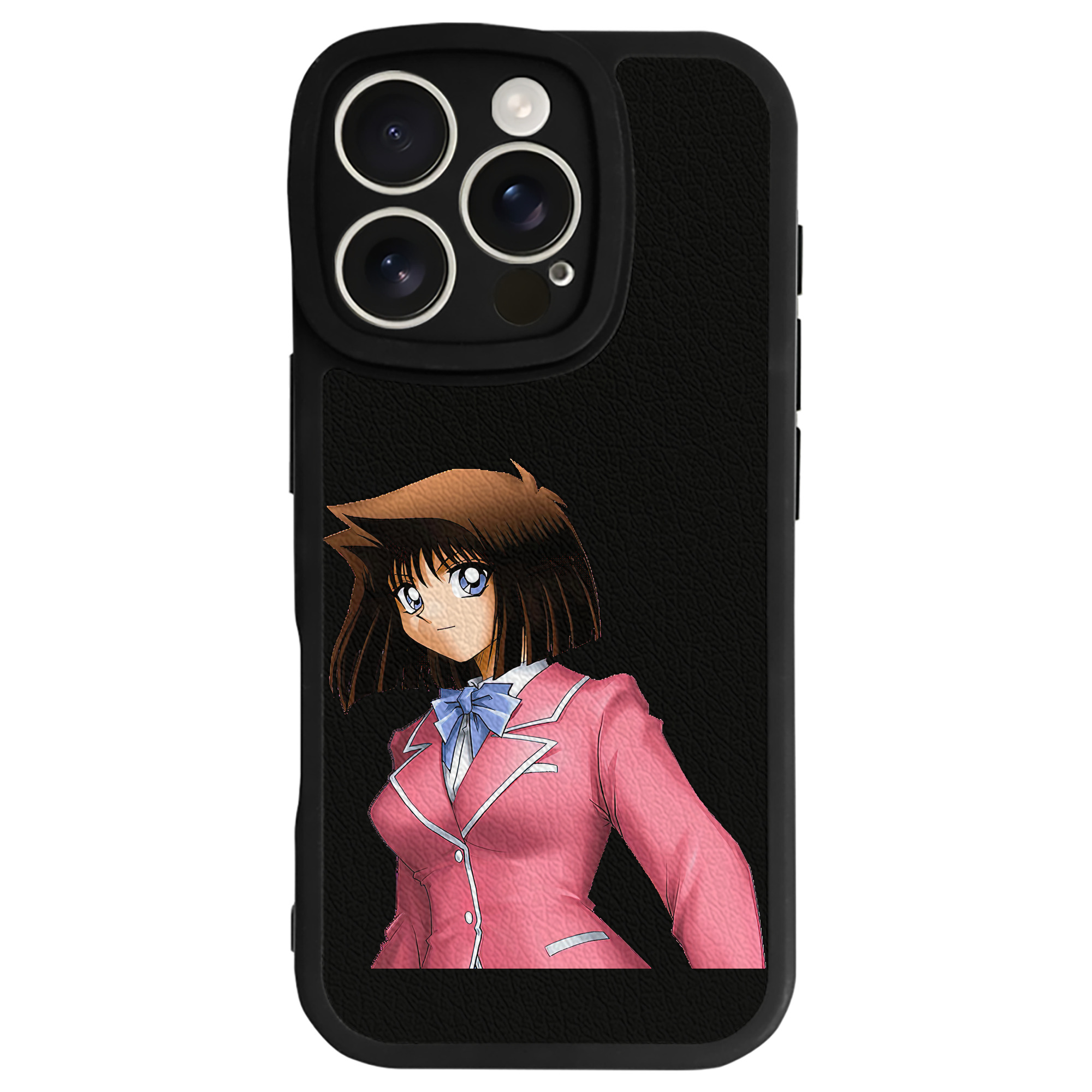 遊☆戯☆王 Yu-Gi-Oh! 【iPhone 16シリーズ対応】シリコンスマホケース（レザー調） 材質：シリコン